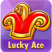 Lucky Ace card-themed game artwork